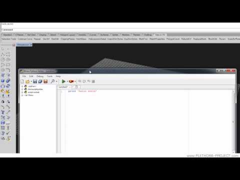 Python In Rhino Tutorial 1 Intro