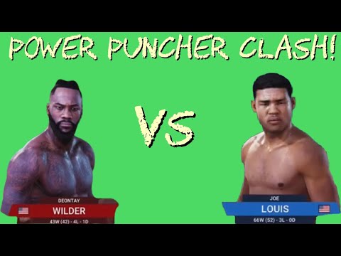 Deontay Wilder vs. Joe Louis – The Ultimate Power Punchers Clash! 💥