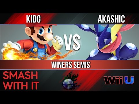 SWI 75 - KidG (Mario) vs. Akashic (Greninja) - Winners Semis - Smash Wii U