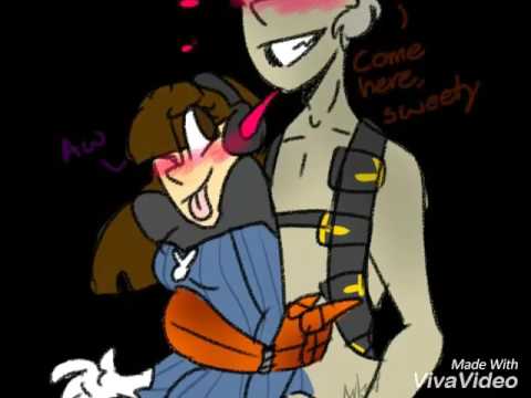Overwatch: Junkrat x D.Va (Request)