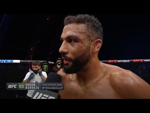 Octagon Interview with Edson Barboza | UFC Fight Island 5