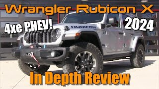 2024 Jeep Wrangler Rubicon X 4xe: Start Up, Test Drive & In Depth Review