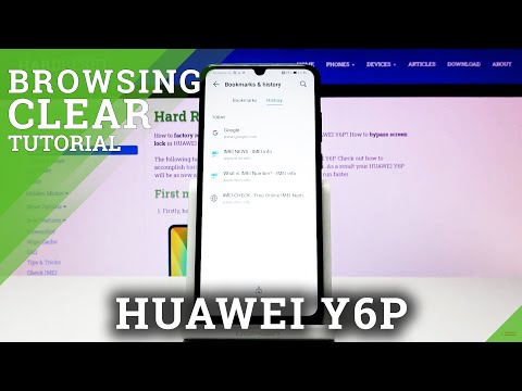 How to Delete Internet History on HUAWEI Y6P – Clear Browser Data