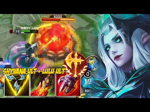 NV LONG SHYVANA GAMEPLAY IN CHINA SERVER | NEW BUILD and RUNES