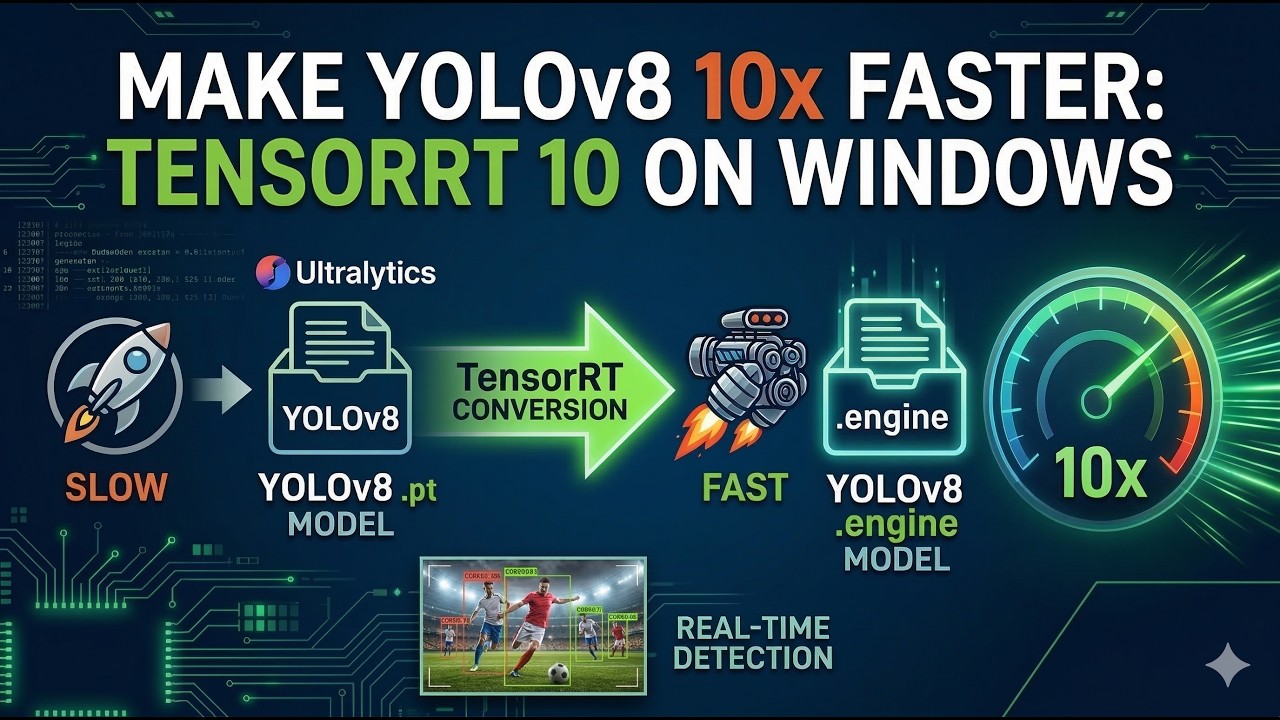 Make YOLOv8 10x Faster with Nvidia TensorRT