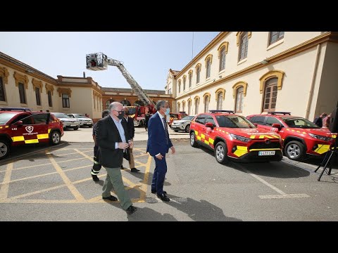 Presentacin de 25 nuevos vehculos del Consorcio Provincial de Bomberos