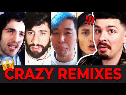 100 Beatboxers REMIX one of my BEATS