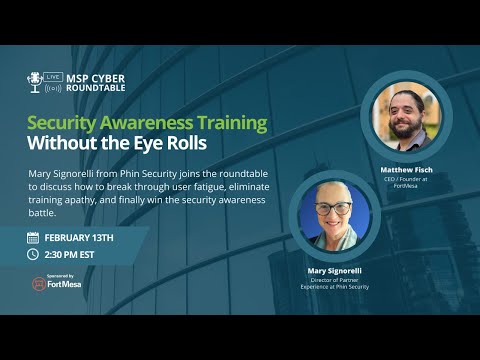 Security Awareness Training Without the Eye Rolls