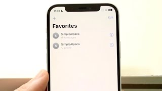 How To Pin Contacts On iPhone!