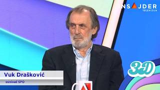 Vuk Drašković: Srbija danas u goroj poziciji od marta 1991.