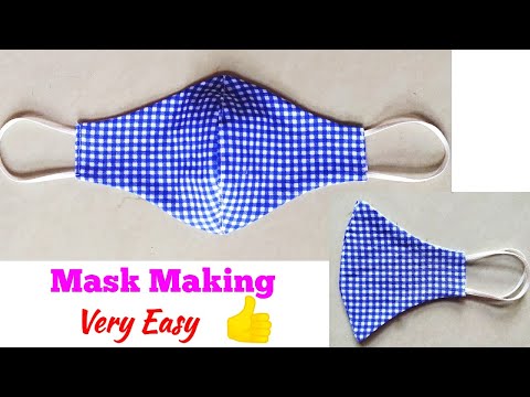 Very Easy New Style Pattern Mask/Face Mask Tutorial