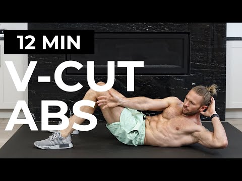 12 Min V CUT ABS  | 11 LINE ABS (GET RIPPED OBLIQUES)