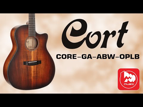 Обзор электроакустической гитары Cort Core-GA Blackwood