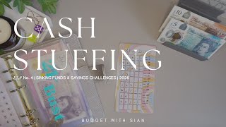 JULY No.4 2025 | CASH STUFFING UK | £175 | Savings | Sinking Funds | UK Cash Budgeter