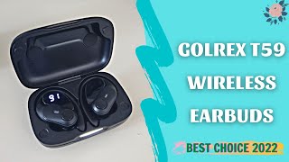 GOLREX T59 Wireless Earbuds Review & How To Use | Top Bluetooth Headphones