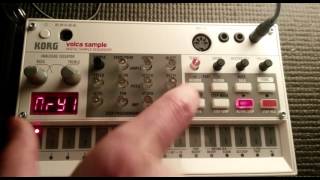 Video thumbnail for Goldbaby Roland TR-909 Demo on Volca Sample by TripResort