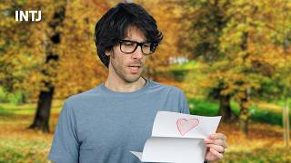 16 Personalities Getting an Anonymous Love Letter