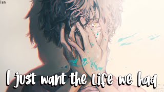 Nightcore - I Don&#39;t Want You Back (AJ Mitchell) - (Lyrics)