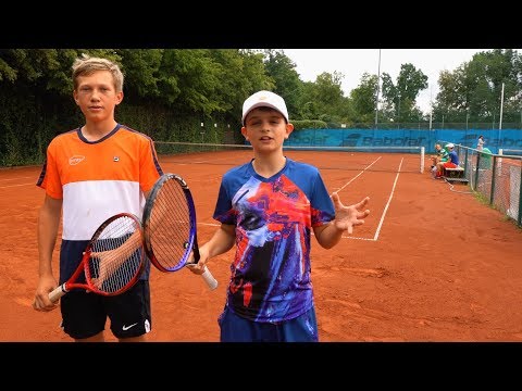 Lucian vs. Chris ( who is a junior pro from PMTR academy )