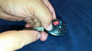 2008 to 2011 Toyota Camry Corolla Key FOB Remote Battery Replacement