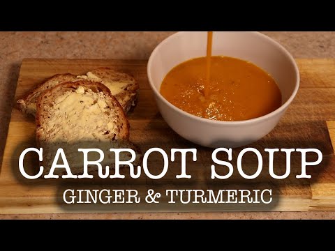The Ultimate Healthy Carrot Soup (With Ginger & Turmeric)