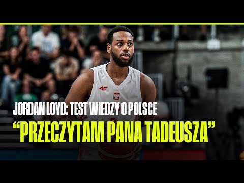 JORDAN LOYD: POLAND KNOWLEDGE TEST. "PAN TADEUSZ? I'LL READ IT." JACEK KUROWSKI - EYE TO EYE