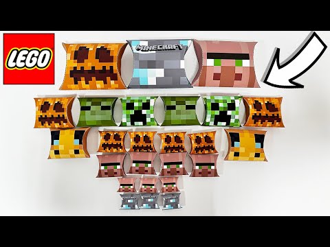 Mystery Lego Minecraft - 25 RANDOM BOX Opening!