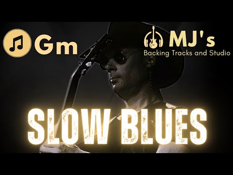 Slow Blues in G minor Backing Track | 63 bpm | Guitar Backing Track