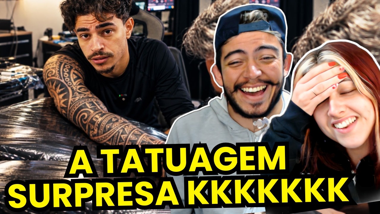 BISTECONE CRIOU CORAGEM E LANÇOU A PRIMEIRA TATUAGEM! | react