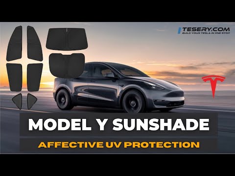 TESERY Tesla Model Y Sunroof & Window Shade | Full 8pcs