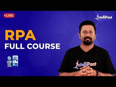 RPA Course | Robotic Process Automation Course | RPA Training | Intellipaat