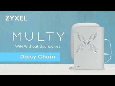 Zyxel Multy Plus - Extend Your WiFi Coverage Further with Daisy-Chaining