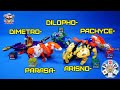 Hello Carbot Koong Dimetrokoong Parasakoong Arsinokoong Pachycekoong Dilophokoong Wave 5 And 6