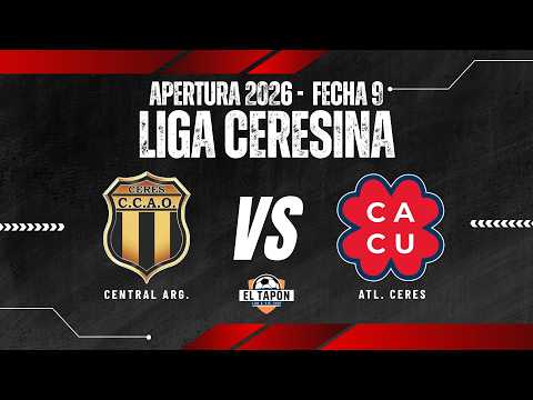FECHA 9 DE CLÁSICO CERESINO EN VIVO #eltapóndeportivo #futbolenvivo