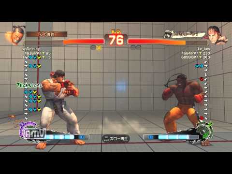 spDeeJay [DeeJay] vs ke_law [Ryu] SSF4 AE Japanese Online Ranked Matches