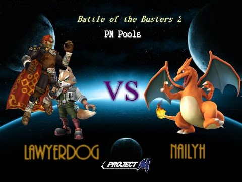 BotB2 - Lawyerdog (Fox, Ganon) vs nailyH (Charizard) Project M