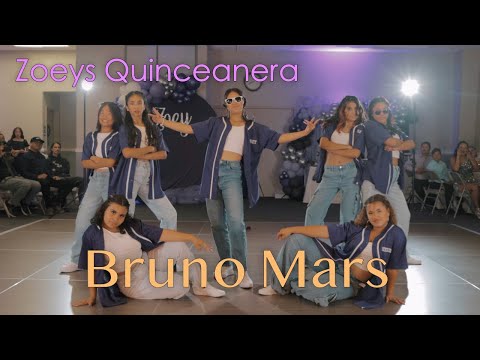 Zoey's Quinceanera Surprise Dance | Bruno Mars | Clovis, CA