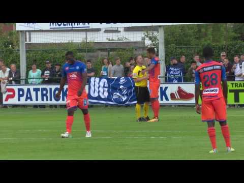 SC Dikkelvenne - KAA Gent (2-7): samenvatting