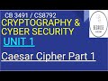 1.7.1 Caesar Cipher Part 1 in Tamil