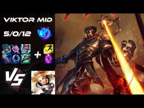 MID Viktor vs Lux - EU Challenger Patch 14.24