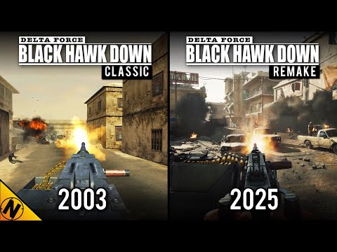 Delta Force: Black Hawk Down Remake vs Original | Direct Comparison