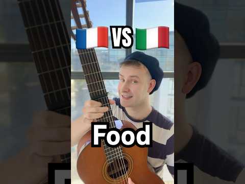 French food is better than Italian food… right? 🇫🇷🇮🇹