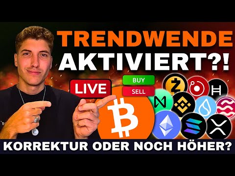 🔴 Bitcoin & Krypto Live Trading: Das passiert JETZT am Markt! 🚨