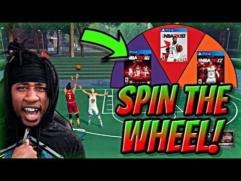 SPIN THE WHEEL OF THROWBACK 2K's | StaxMontana
