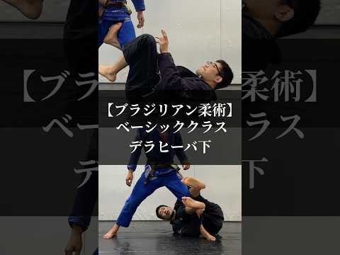 【ブラジリアン柔術】ベーシッククラス「デラヒーバ下」 #リバーサルジム新宿mewe #mewefightsportsclub目白 #bjj #デラヒーバ #護身術 #セルフディフェンス