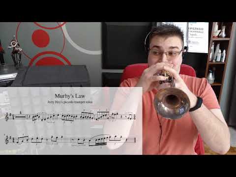 "Murphy's Law" - Al Jarreau, transcripition Jerry Hey's piccolo trumpet solo, played Jakub Szynal.