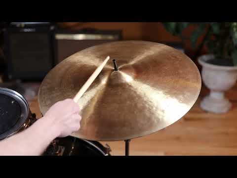 22" Istanbul Agop 30th Anniversary Medium Ride Cymbal 2518g *Video Demo* image 9