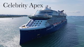 Celebrity Apex Leaving Southampton 17/06/2025 - DJI Air 3s 4K