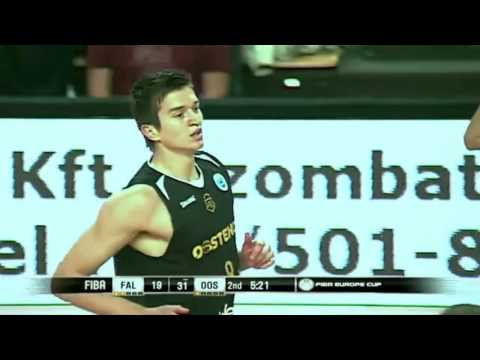 Nedim Buza BC OOSTENDE Highlights- Fiba Europe Cup, Scooore league