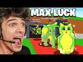 I Got MAX LUCK In Steal A Brainrot